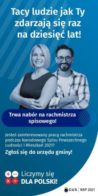 Dodatkowy termin naboru kandydatów na rachmistrzów spisowych 